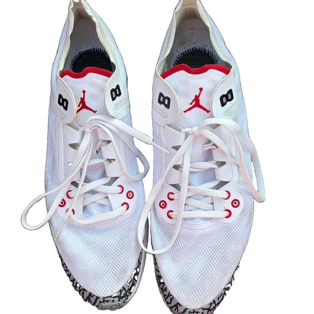Mens Jordan 12 Running Shoes White 88 Racer White Cement Elephant AV1200-100
